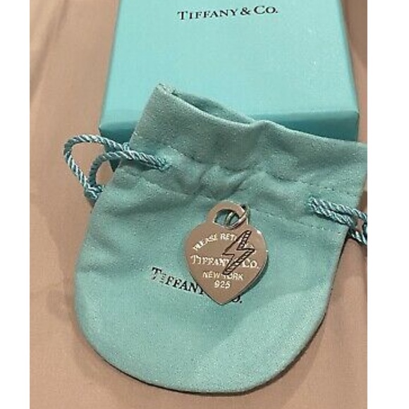 Tiffany & Co. Jewelry Nwt Tiffany Co Rtt Lightning Bolt Heart Charm